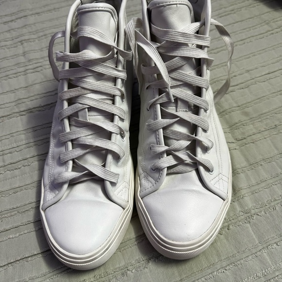 Saint Laurent Malibu Mid-Top Sneakers-leather - Picture 5 of 6
